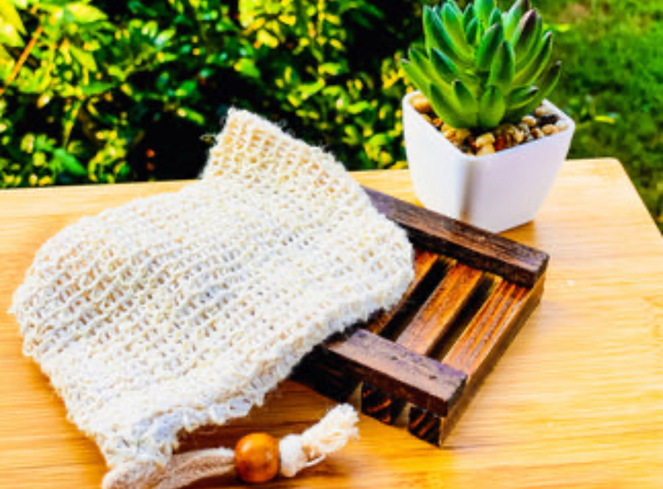 SOAP EXFOLIATING BAG