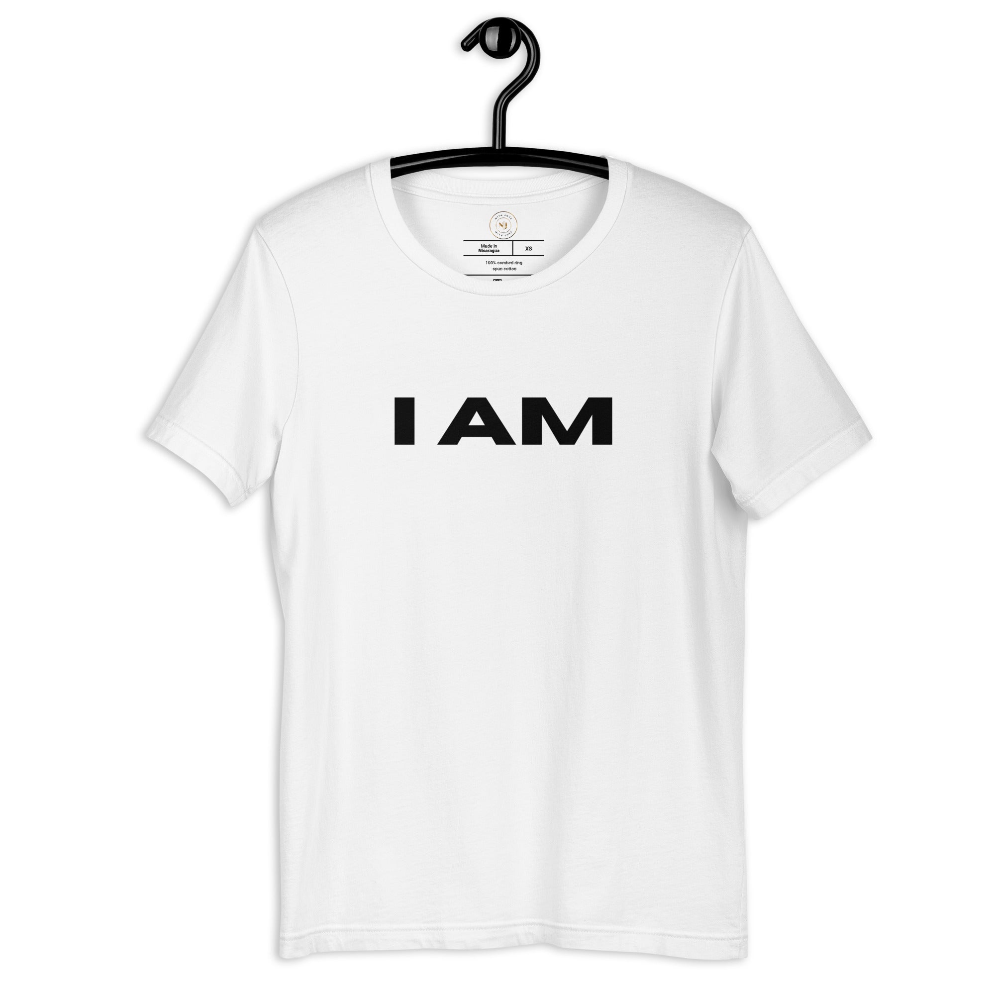 "I AM" POSITIVE AFFIRMATION T-SHIRT